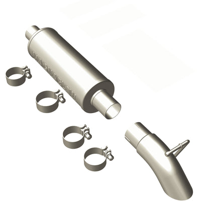 Off-Road Pro Series Cat-Back Performance Exhaust System <br>97-99 Jeep Wrangler 2.5L, 4.0L