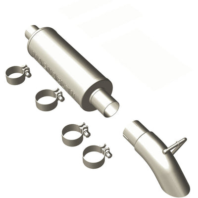 Off-Road Pro Series Cat-Back Performance Exhaust System <br>97-99 Jeep Wrangler 2.5L, 4.0L