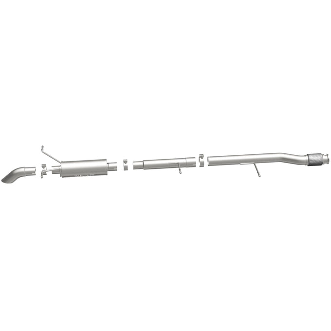 Off-Road Pro Series Cat-Back Performance Exhaust System <br>14-18 Chevy Silverado / GMC Sierra 1500 4.3L, 5.3L