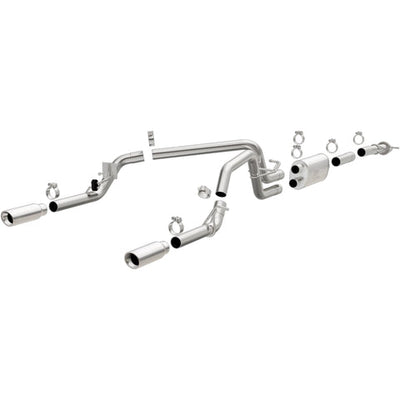 Street Series Cat-Back Performance Exhaust System <br>15-22 Chevy Colorado, GMC Canyon 2.5L, 3.6L