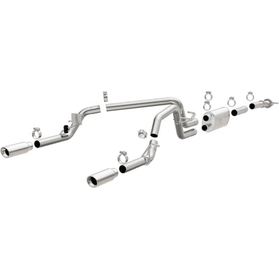 Street Series Cat-Back Performance Exhaust System <br>15-22 Chevy Colorado, GMC Canyon 2.5L, 3.6L