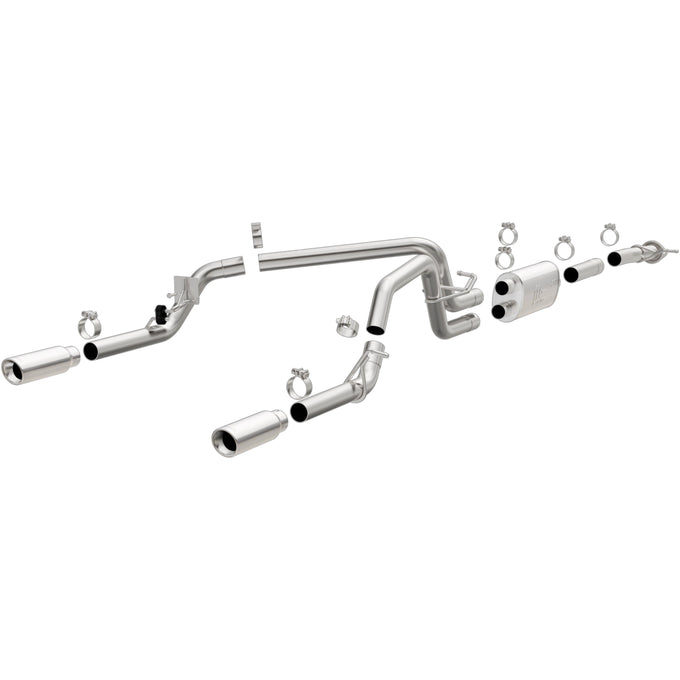 Street Series Cat-Back Performance Exhaust System <br>15-22 Chevy Colorado, GMC Canyon 2.5L, 3.6L
