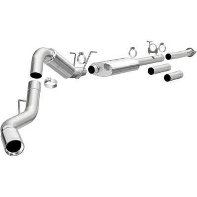 Street Series Cat-Back Performance Exhaust System <br>11-19 Chevy Silverado / GMC Sierra 2500 3500 HD 6.0L
