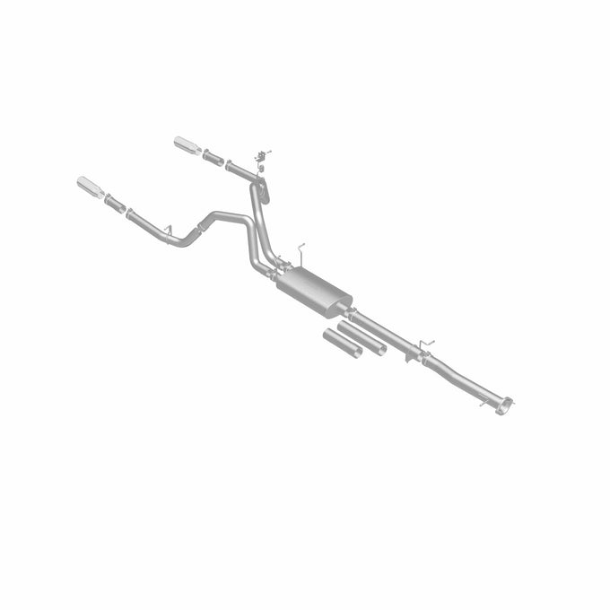 Street Series Cat-Back Performance Exhaust System <br>11-19 Chevy Silverado / GMC Sierra 2500 3500 HD 6.0L