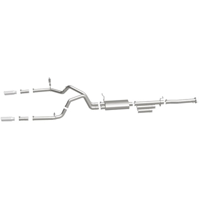 Street Series Cat-Back Performance Exhaust System <br>11-19 Chevy Silverado / GMC Sierra 2500 3500 HD 6.0L