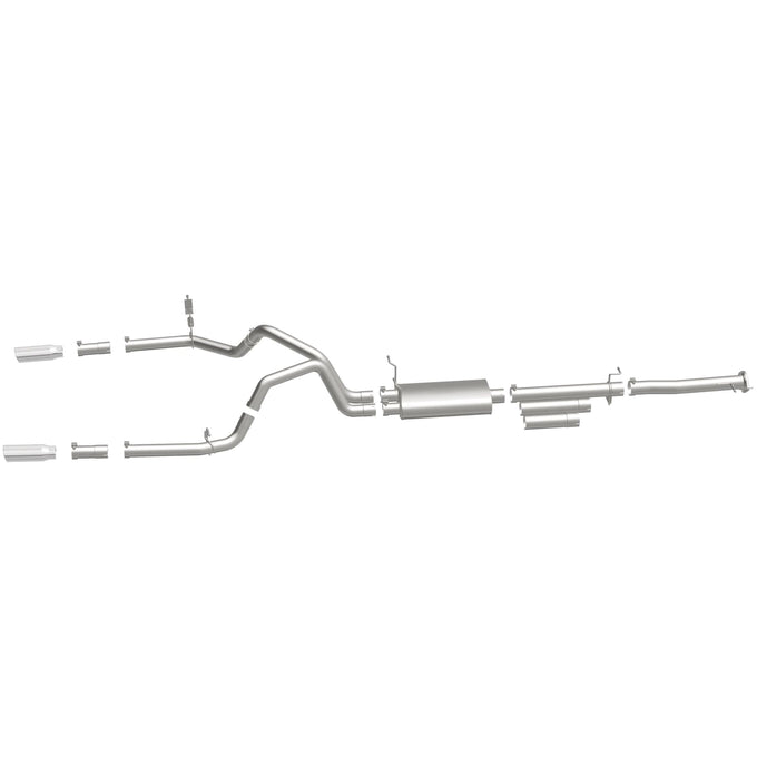 Street Series Cat-Back Performance Exhaust System <br>11-19 Chevy Silverado / GMC Sierra 2500 3500 HD 6.0L