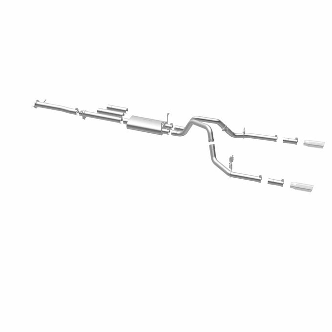 Street Series Cat-Back Performance Exhaust System <br>11-19 Chevy Silverado / GMC Sierra 2500 3500 HD 6.0L