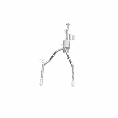 Street Series Cat-Back Performance Exhaust System <br>11-19 Chevy Silverado / GMC Sierra 2500 3500 HD 6.0L