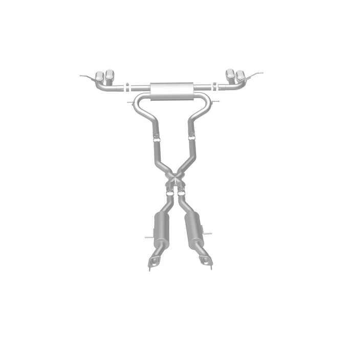 Street Series Cat-Back Performance Exhaust System <br>14-21 Jeep Grand Cherokee 3.6L, 5.7L