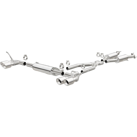 Street Series Cat-Back Performance Exhaust System <br>14-21 Jeep Grand Cherokee 3.6L, 5.7L