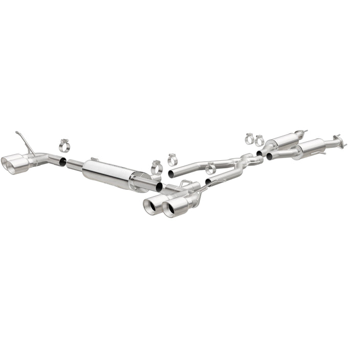 Street Series Cat-Back Performance Exhaust System <br>14-21 Jeep Grand Cherokee 3.6L, 5.7L