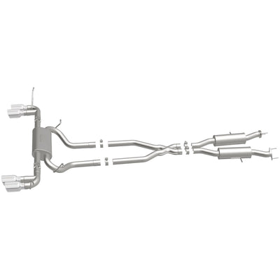 Street Series Cat-Back Performance Exhaust System <br>14-21 Jeep Grand Cherokee 3.6L, 5.7L