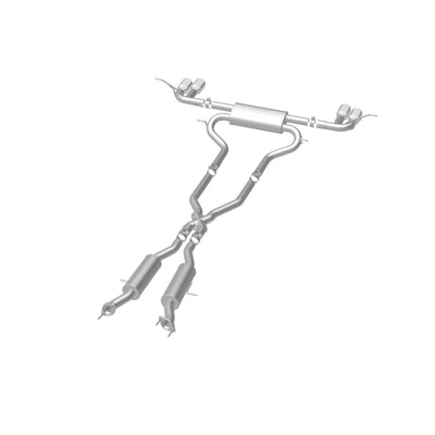 Street Series Cat-Back Performance Exhaust System <br>14-21 Jeep Grand Cherokee 3.6L, 5.7L