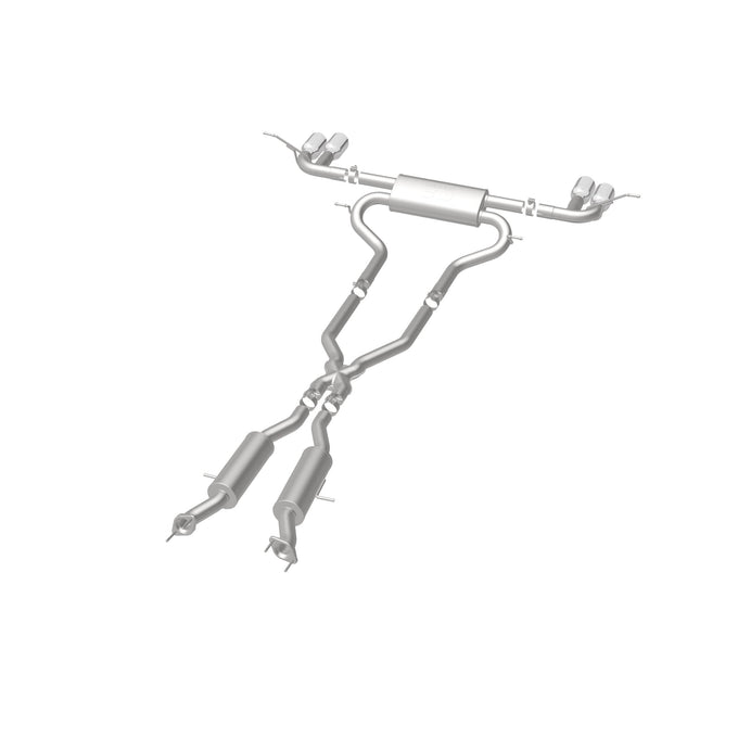 Street Series Cat-Back Performance Exhaust System <br>14-21 Jeep Grand Cherokee 3.6L, 5.7L