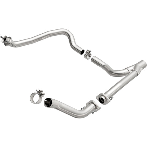 Exhaust Y-Pipe Assembly <br>2018 Jeep Wrangler JK 3.6L, 12-17 Jeep Wrangler 3.6L