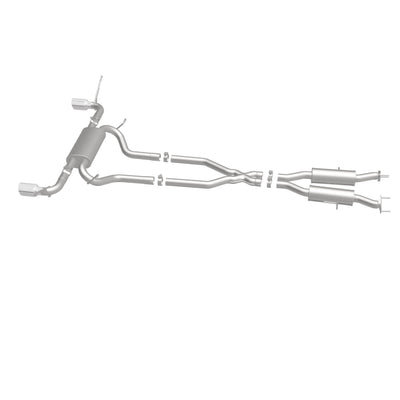 Street Series Cat-Back Performance Exhaust System <br>2022 Jeep Grand Cherokee WK, 11-21 Grand Cherokee 3.6L, 5.7L