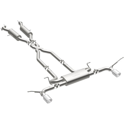 Street Series Cat-Back Performance Exhaust System <br>2022 Jeep Grand Cherokee WK, 11-21 Grand Cherokee 3.6L, 5.7L