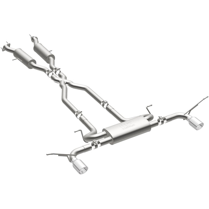 Street Series Cat-Back Performance Exhaust System <br>2022 Jeep Grand Cherokee WK, 11-21 Grand Cherokee 3.6L, 5.7L