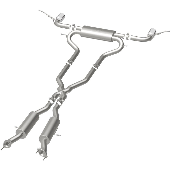 Street Series Cat-Back Performance Exhaust System <br>2022 Jeep Grand Cherokee WK, 11-21 Grand Cherokee 3.6L, 5.7L