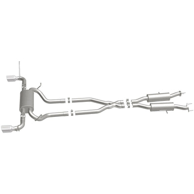 Street Series Cat-Back Performance Exhaust System <br>2022 Jeep Grand Cherokee WK, 11-21 Grand Cherokee 3.6L, 5.7L