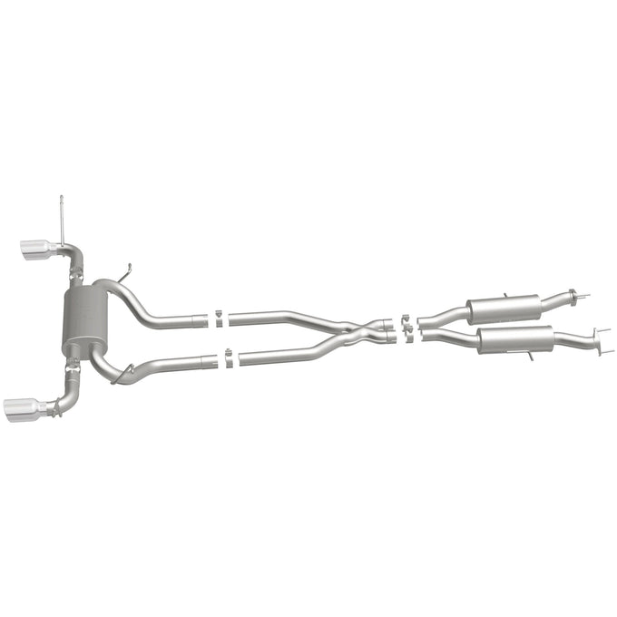 Street Series Cat-Back Performance Exhaust System <br>2022 Jeep Grand Cherokee WK, 11-21 Grand Cherokee 3.6L, 5.7L