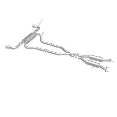 Street Series Cat-Back Performance Exhaust System <br>2022 Jeep Grand Cherokee WK, 11-21 Grand Cherokee 3.6L, 5.7L