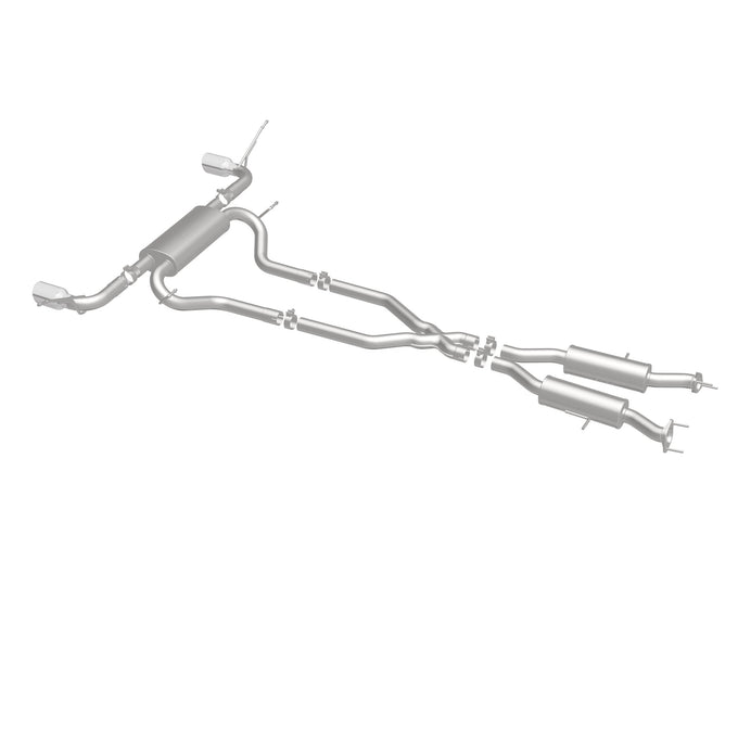 Street Series Cat-Back Performance Exhaust System <br>2022 Jeep Grand Cherokee WK, 11-21 Grand Cherokee 3.6L, 5.7L