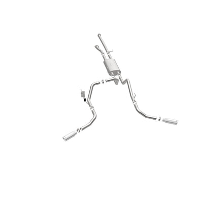 Street Series Cat-Back Performance Exhaust System <br>09-21 Toyota Tundra 4.6L, 4.7L, 5.7L