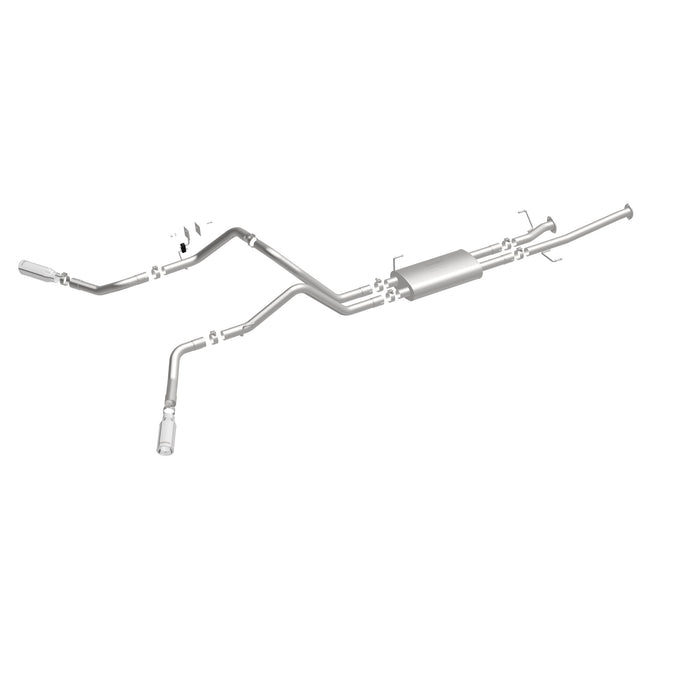 Street Series Cat-Back Performance Exhaust System <br>09-21 Toyota Tundra 4.6L, 4.7L, 5.7L