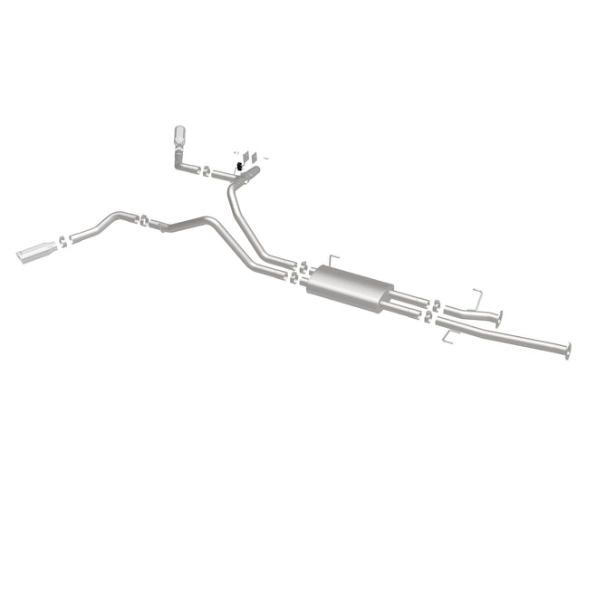 Street Series Cat-Back Performance Exhaust System <br>09-21 Toyota Tundra 4.6L, 4.7L, 5.7L