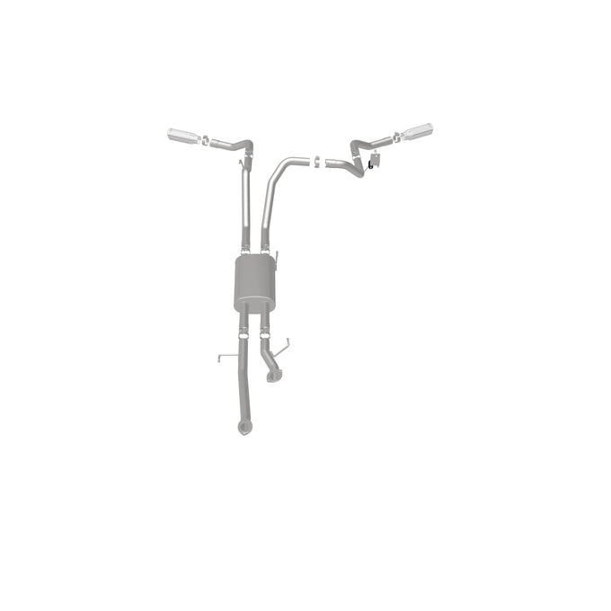 Street Series Cat-Back Performance Exhaust System <br>09-21 Toyota Tundra 4.6L, 4.7L, 5.7L