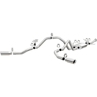 Street Series Cat-Back Performance Exhaust System <br>09-21 Toyota Tundra 4.6L, 4.7L, 5.7L