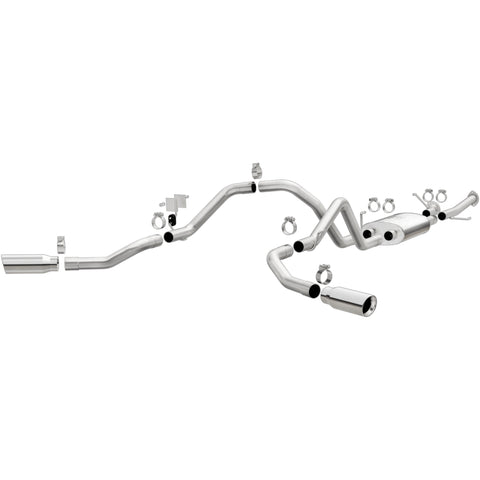 Street Series Cat-Back Performance Exhaust System <br>09-21 Toyota Tundra 4.6L, 4.7L, 5.7L