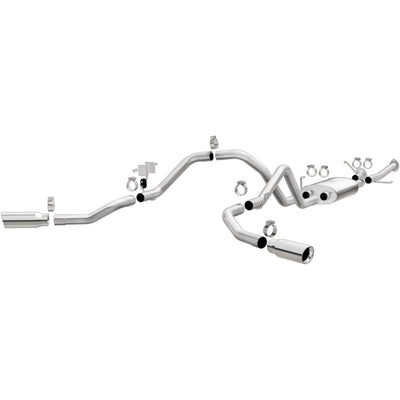 Street Series Cat-Back Performance Exhaust System <br>09-21 Toyota Tundra 4.6L, 4.7L, 5.7L