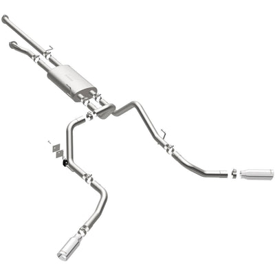 Street Series Cat-Back Performance Exhaust System <br>09-21 Toyota Tundra 4.6L, 4.7L, 5.7L