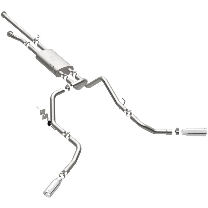 Street Series Cat-Back Performance Exhaust System <br>09-21 Toyota Tundra 4.6L, 4.7L, 5.7L