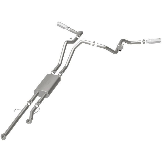 Street Series Cat-Back Performance Exhaust System <br>09-21 Toyota Tundra 4.6L, 4.7L, 5.7L