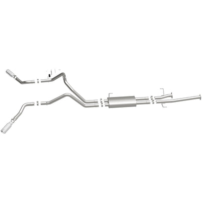 Street Series Cat-Back Performance Exhaust System <br>09-21 Toyota Tundra 4.6L, 4.7L, 5.7L