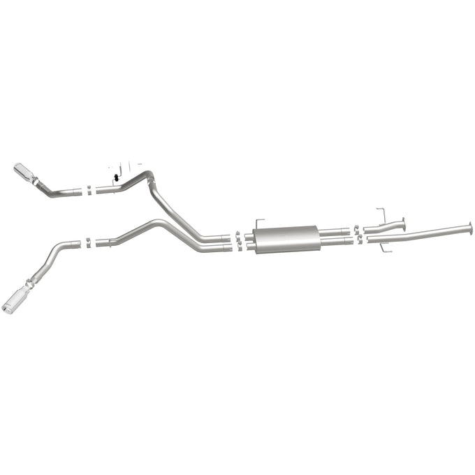 Street Series Cat-Back Performance Exhaust System <br>09-21 Toyota Tundra 4.6L, 4.7L, 5.7L