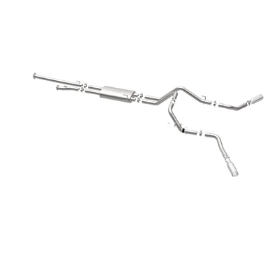 Street Series Cat-Back Performance Exhaust System <br>09-21 Toyota Tundra 4.6L, 4.7L, 5.7L