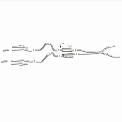 Street Series Crossmember-Back Performance Exhaust System <br>75-79 Chrysler Cordoba, 63-64 Dodge 330 Polara