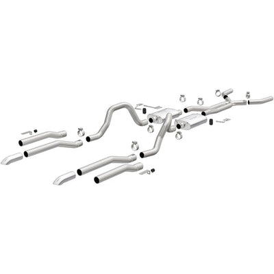 Street Series Crossmember-Back Performance Exhaust System <br>75-79 Chrysler Cordoba, 63-64 Dodge 330 Polara