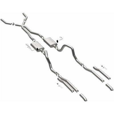 Street Series Crossmember-Back Performance Exhaust System <br>75-79 Chrysler Cordoba, 63-64 Dodge 330 Polara