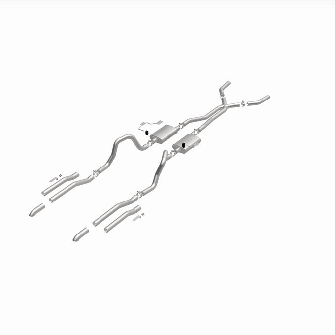 Street Series Crossmember-Back Performance Exhaust System <br>75-79 Chrysler Cordoba, 63-64 Dodge 330 Polara