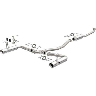 Street Series Cat-Back Performance Exhaust System <br>16-20 Honda Civic 2.0L