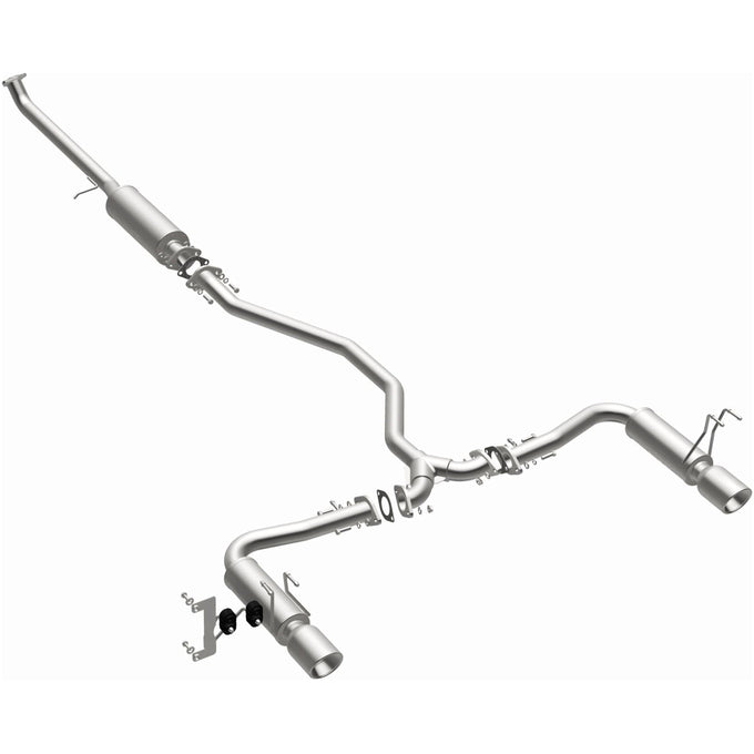 Street Series Cat-Back Performance Exhaust System <br>16-20 Honda Civic 2.0L