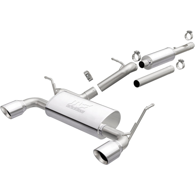 Street Series Cat-Back Performance Exhaust System <br>2018 Jeep Wrangler JK, 12-17 Wrangler 3.6L