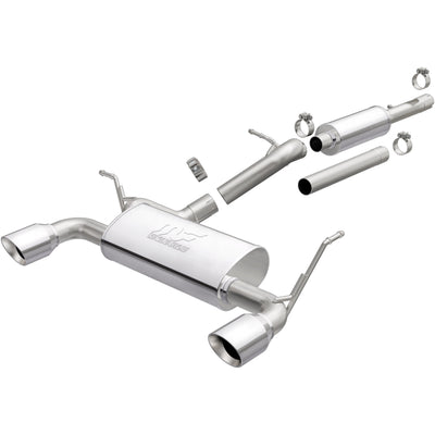 Street Series Cat-Back Performance Exhaust System <br>2018 Jeep Wrangler JK, 12-17 Wrangler 3.6L