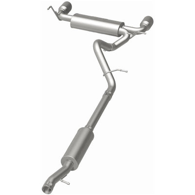 Street Series Cat-Back Performance Exhaust System <br>2018 Jeep Wrangler JK, 12-17 Wrangler 3.6L