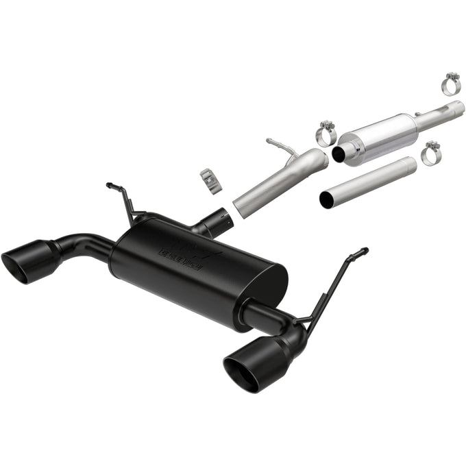Street Series Cat-Back Performance Exhaust System <br>2018 Jeep Wrangler JK, 12-17 Wrangler 3.6L